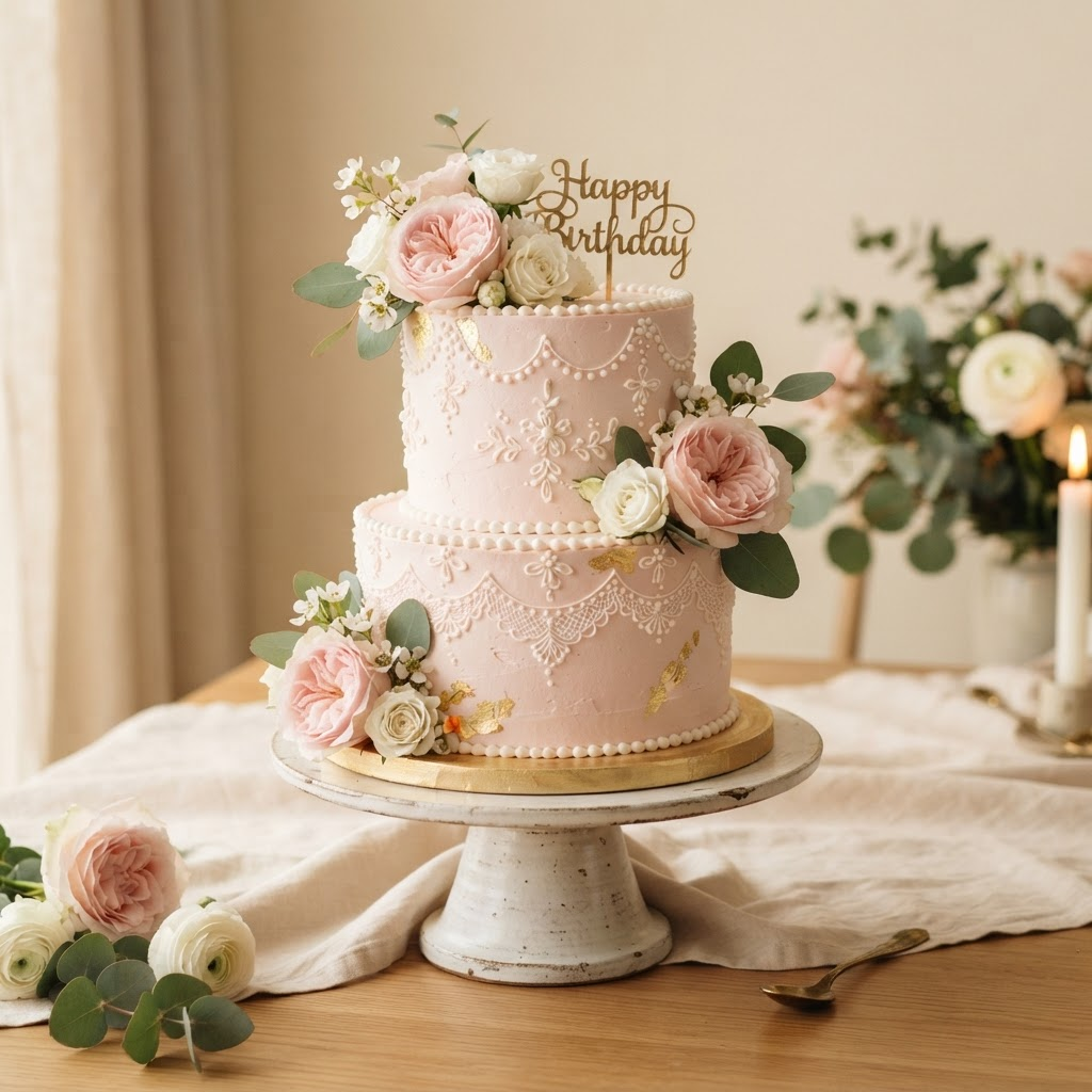 Signature Custom Cake